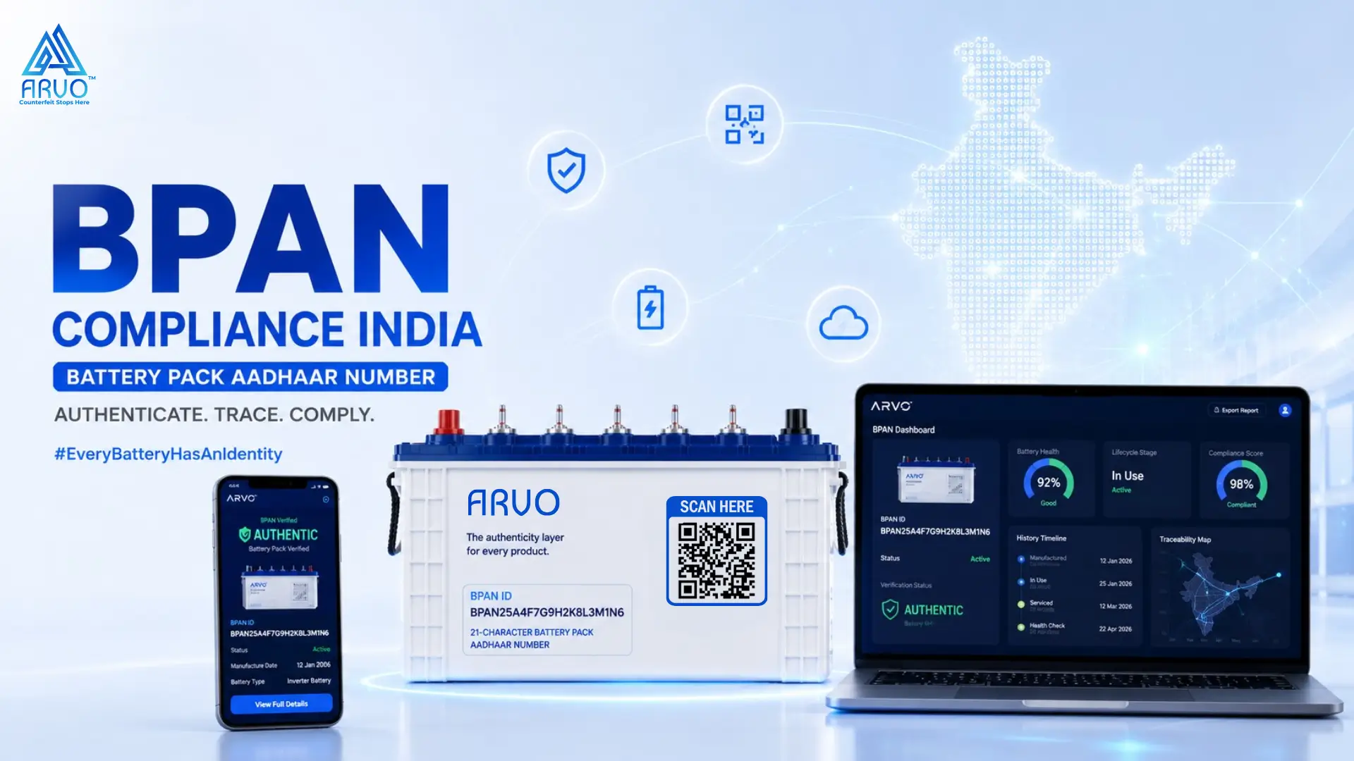 MoRTH draft guidelines for battery pack aadhaar system implementation January 2026