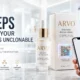 Serialised secure QR code on cosmetic packaging for beauty products authentication in India